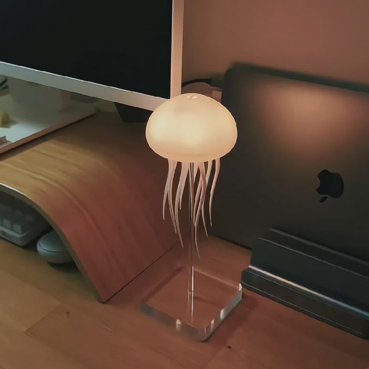 jellyfish lamp atmosphere bedroom night lamp