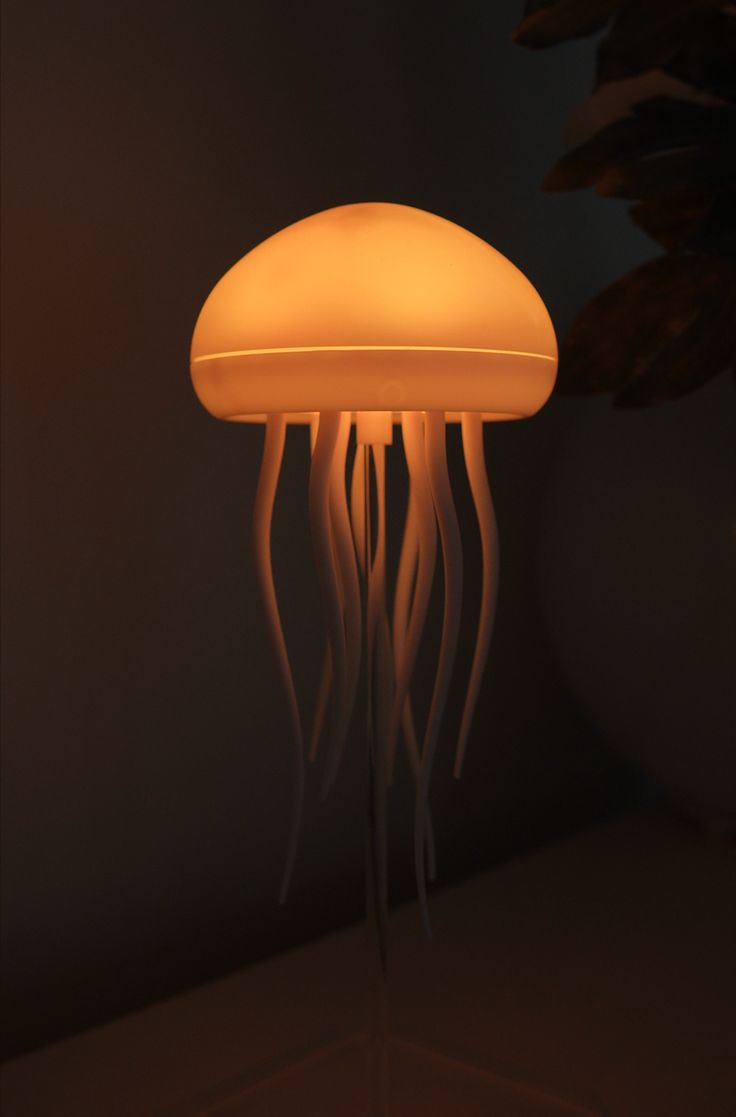 jellyfish lamp atmosphere  bedroom night lamp