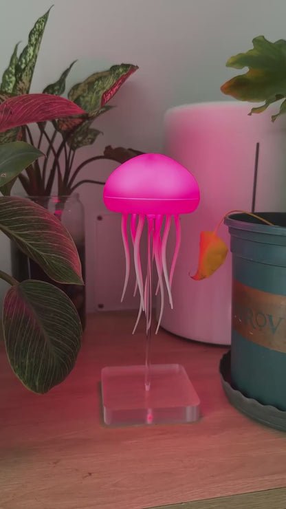 jellyfish lamp atmosphere  bedroom night lamp