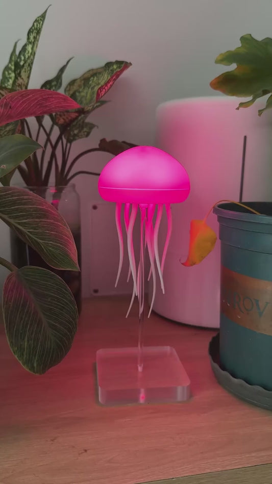 jellyfish lamp atmosphere  bedroom night lamp